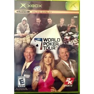 2K Sports World Poker Tour Xbox Video Game NTSC Complete